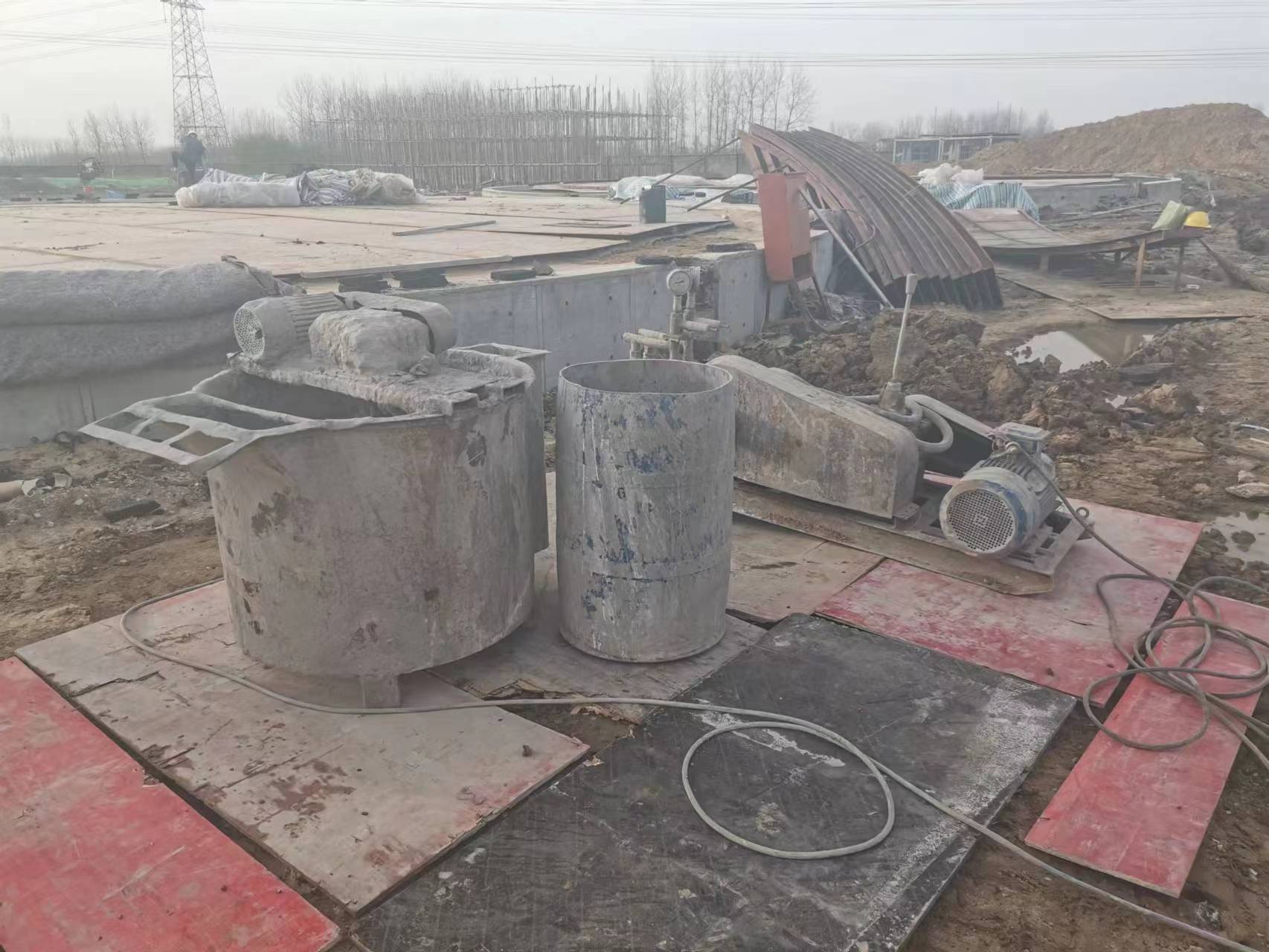 新洲设备基础注浆